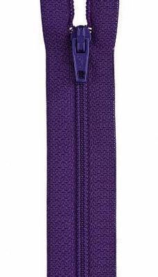 Coats and Clark All Purpose Polyester Zipper Purple 12" F72/12/98
