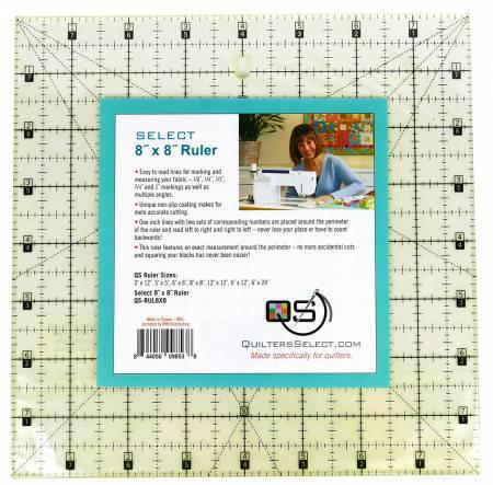 Quilters Select 8x8 Ruler