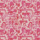 Paintbrush Studio Fabrics Belize Silhouette Pink Canvas - 360-3244