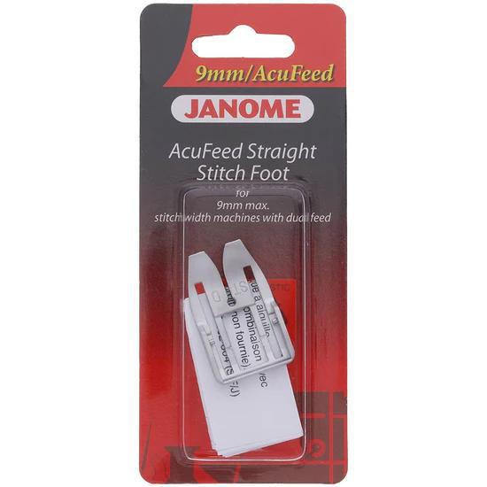 Acufeed Straight Stitch Foot, Janome #202102005