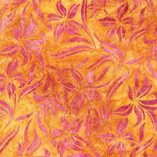 Robert Kaufman Artisan Batiks Hummingbird Lane - AMD-20183-141 SAFFRON