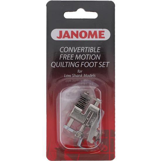 Convertible Free Motion Foot Set Low Shank Janome #202002004