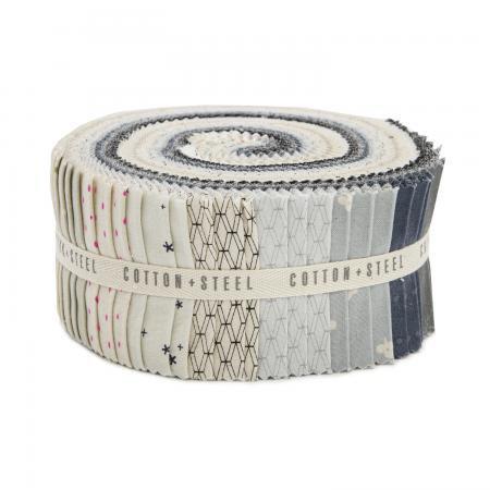 Basics Collection Jelly Roll in Neutral by Cotton + Steel