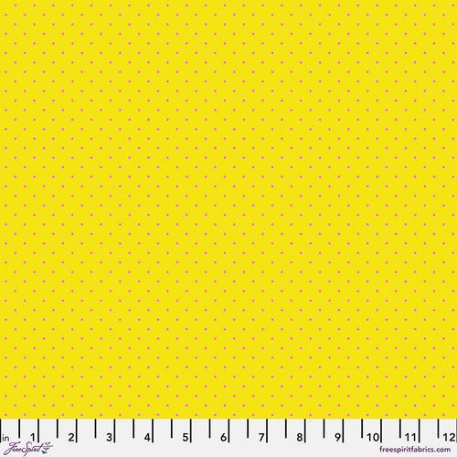 Free Spirit True Colors by Tula Pink Tiny Dots in Flare Cotton Fabric - PWTP185.Flare