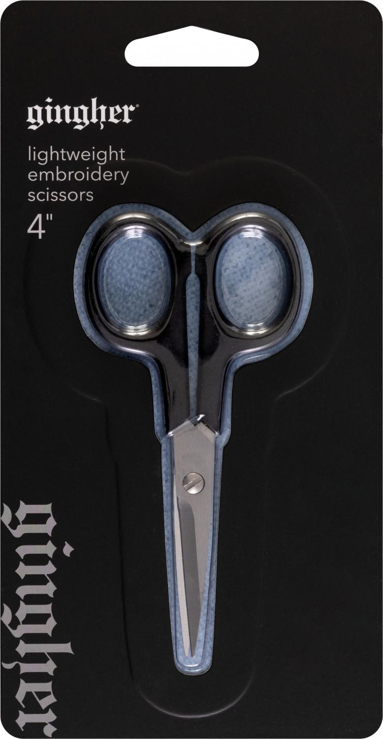 Gingher 4in Lightweight Embroidery Scissor - Sewjersey.com