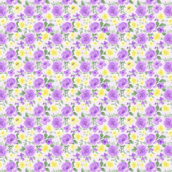 COTTAGE CHARM PACKED ANTIQUE ROSE ROSE-CD2255  LILAC