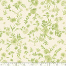 Marcus Fabrics Buttercup & Blues Viney Floral R022036D LIME