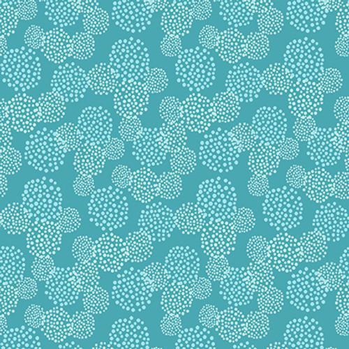 Studio e Country Fair Texture Blue 8204-71 - sewjersey.com