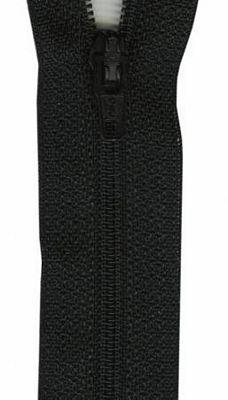 Coats and Clark All Purpose Black Zipper 6 in. F72/6/2 - sewjersey.com