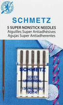 Schmetz Super Nonstick Needle 5ct Size 90/14 - Sewjersey.com