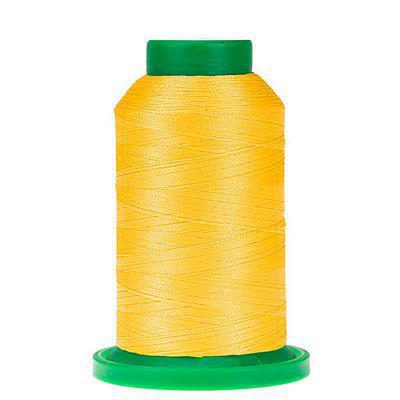 Isacord 1000m Polyester - Bright Yellow 0700 - Sewjersey.com