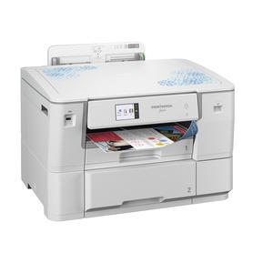 Brother HLJF1 PrintModa Studio Fabric Role and Paper Printer 110V, 4 CYMK Ink Jet Cartridges +Artspira App, Print Moda +WiFi