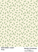 Nordic Christmas Pine R441948D CREAM