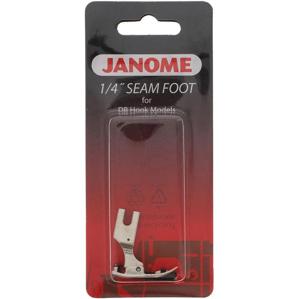 1/4" Foot w/ Guide, High Shank, Janome #767820105