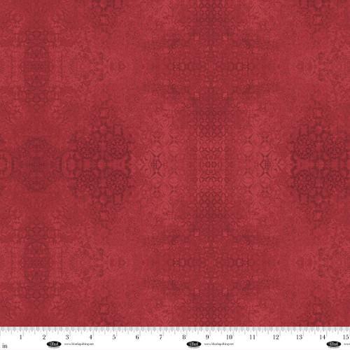 Blank Quilting Casabella 108" Textured Damask Red 108CASABELLA-4211-88 - Sewjersey.com