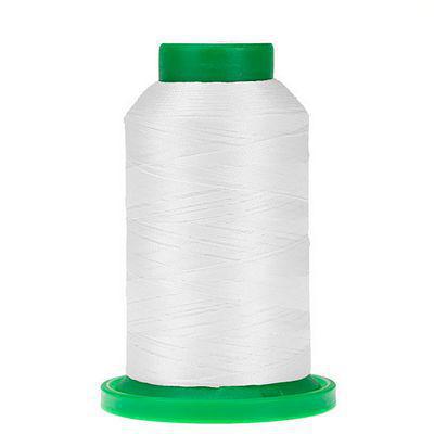 Isacord 1000m Polyester - White 0015 - Sewjersey.com