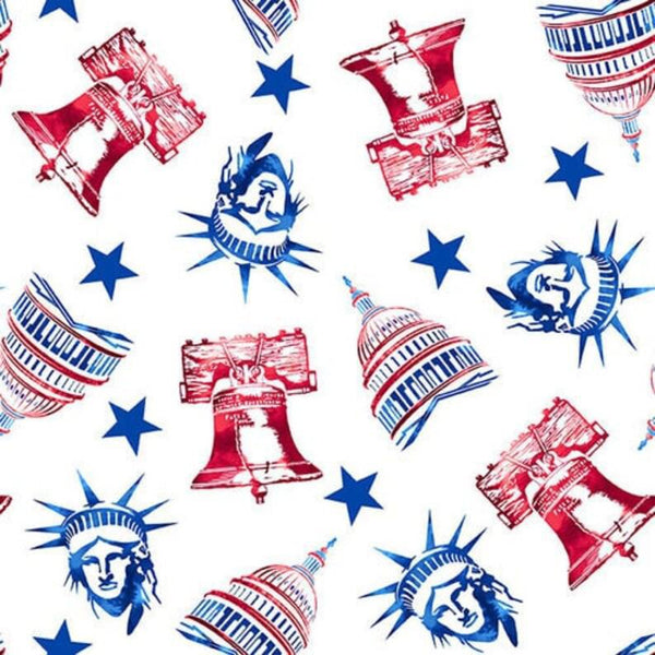 Blank: One Land One Flag by Jen Montgomery - 1480 01 - Sewjersey.com