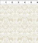 in the Beginning Whimsy - Deer - Beige 22WMS1 - sewjersey.com
