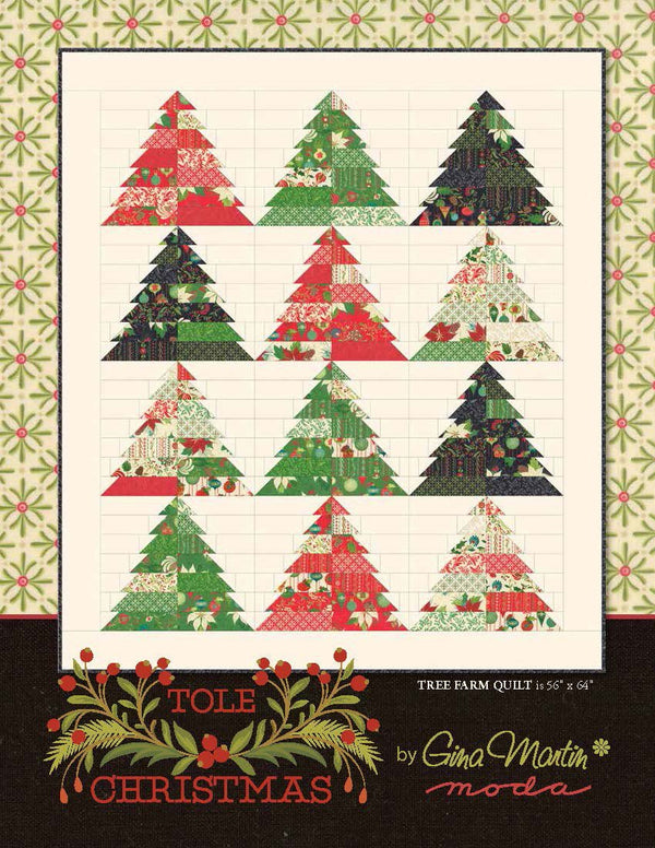 Tree Farm Quilt Stitch Adventure @ Sew Jersey! Taught by Anna