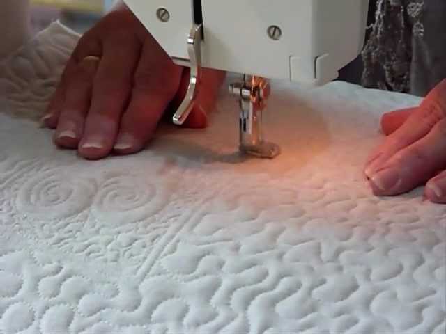 Free Motion Quilting Bootcamp 102 Stitch Adventure @ Sew Jersey! Class taught by Anna
