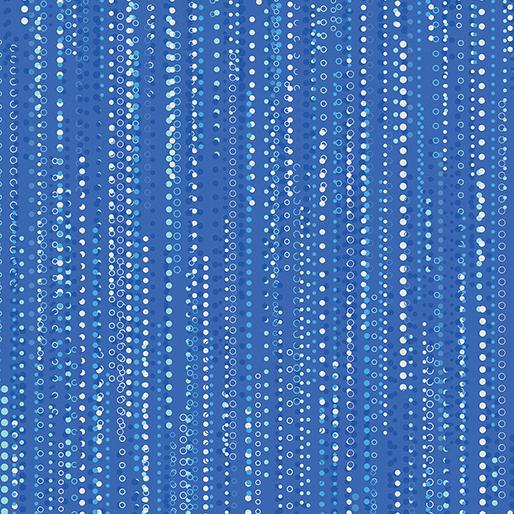 TWILIGHT RAIN MEDIUM BLUE  By KANVAS STUDIO 12506P-52 - Sewjersey.com
