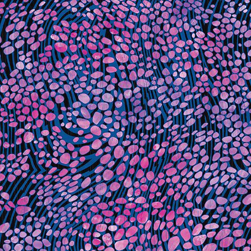 PEBBLE PURPLE/FUCHSIA  By DAVID GALCHUTT - Sewjersey.com
