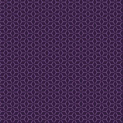 Kimberbell Basics - Geometric Purple - Sewjersey.com