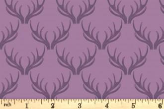 Lewis & Irene Purple Antlers - Sewjersey.com