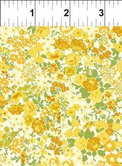 GardenDelights ii - Roses - Gold - Sewjersey.com
