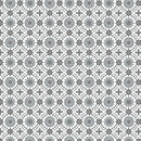 Spring Hill Farm WALLPAPER MEDALLION GREY - Sewjersey.com
