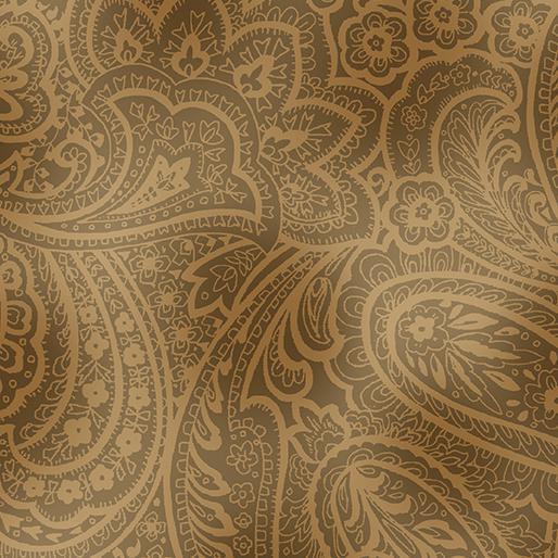 Radiant Paisley Sepia  9747W70B - Sewjersey.com