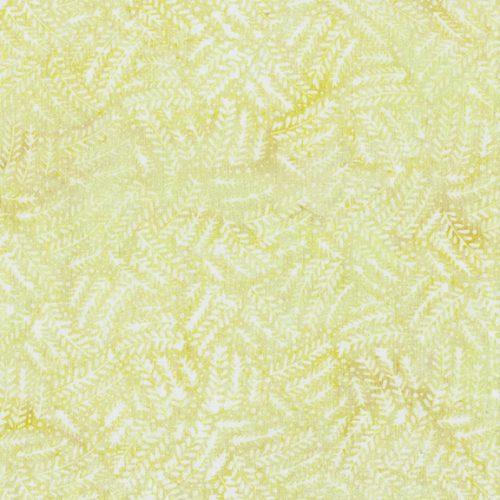 Island Batiks Leaves and Dots Celery - Sewjersey.com