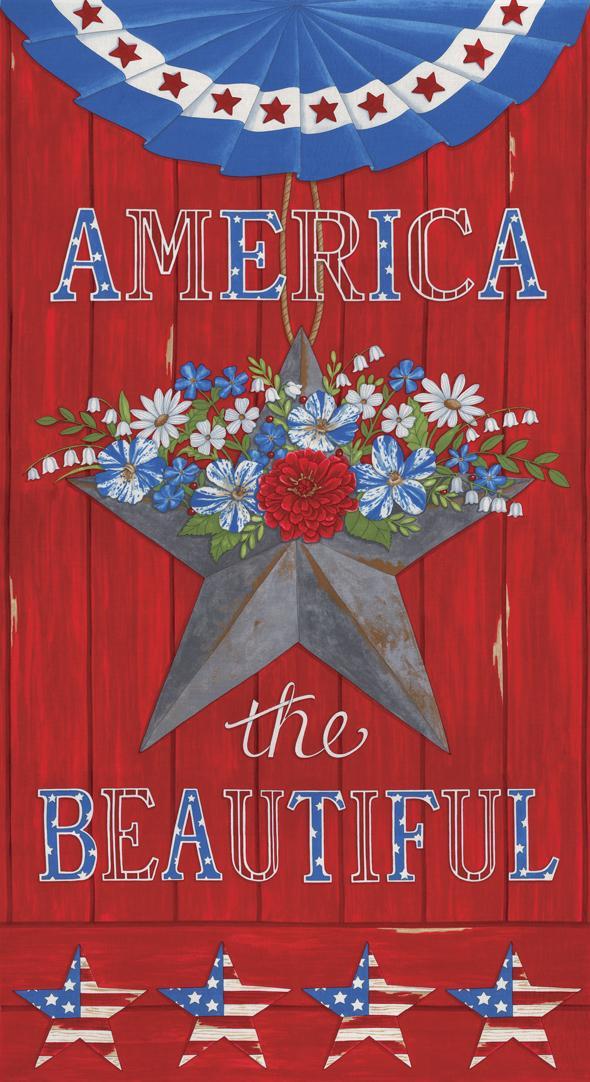 America the Beautiful Panel 19980 11 - Sewjersey.com