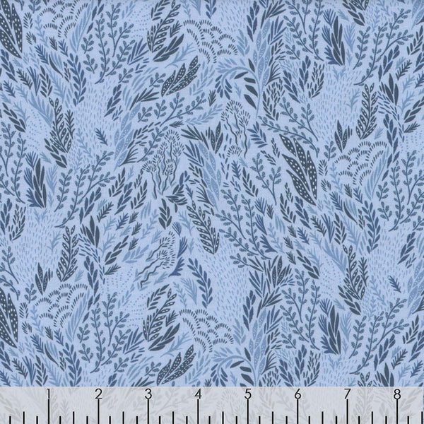 DEAR STELLA FABRICS CITY OF STARS SPACE FLOW STERLING - Sewjersey.com