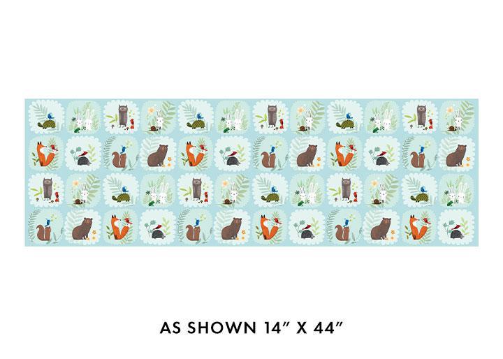 INTO THE WOODS BLOCKS SKY  By TERRY RUNYAN - Sewjersey.com