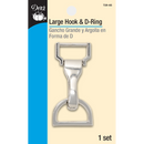 Large Hook & Dring Nickel - Sewjersey.com