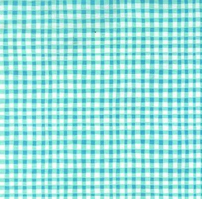 Michael Miller Aqua Gingham - Sewjersey.com