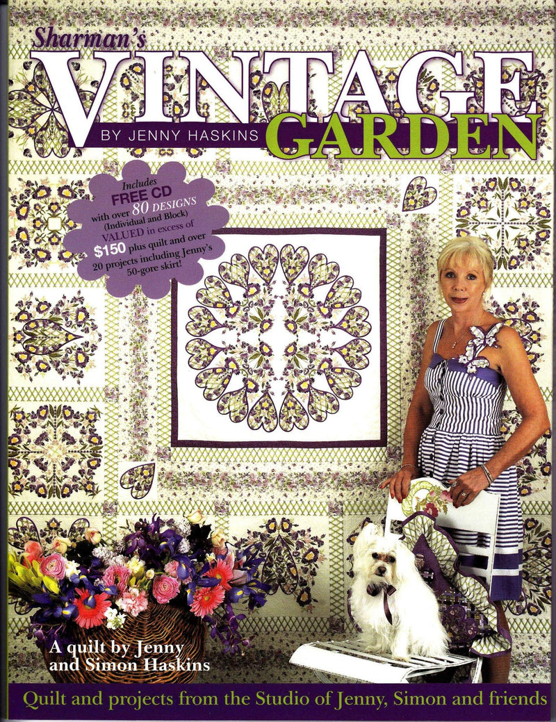 Vintage Garden With CD - Sewjersey.com