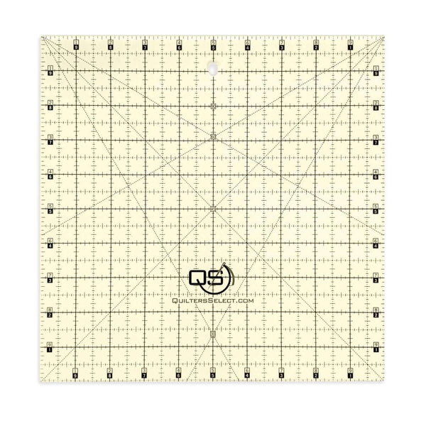 10 x 10 Inch Non-slip Quilting Ruler By Quilters Select