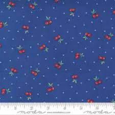 Moda 30s Playtime Bluebell - Sewjersey.com