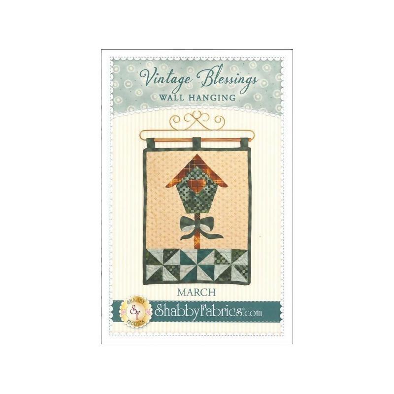 Vintage Series Wall Hanging - March - Sewjersey.com