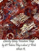 QT Liberty, Glory, Freed- Brick - Sewjersey.com