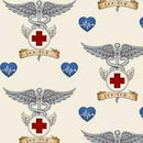 QT What The Dr Ordered, Ecru - Sewjersey.com