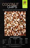 Coconut Chips Pattern Quilt Pattern - Sewjersey.com
