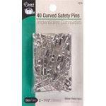 40 Curved Safety Pins - Sewjersey.com