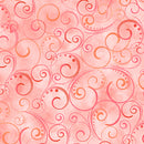 Benartex Wideback - Sewjersey.com 9705W 22 Swirling Splendor Coral