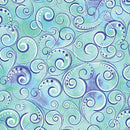 PEARL SPLENDOR PERI/TURQUOISE  By KANVAS STUDIO - Sewjersey.com