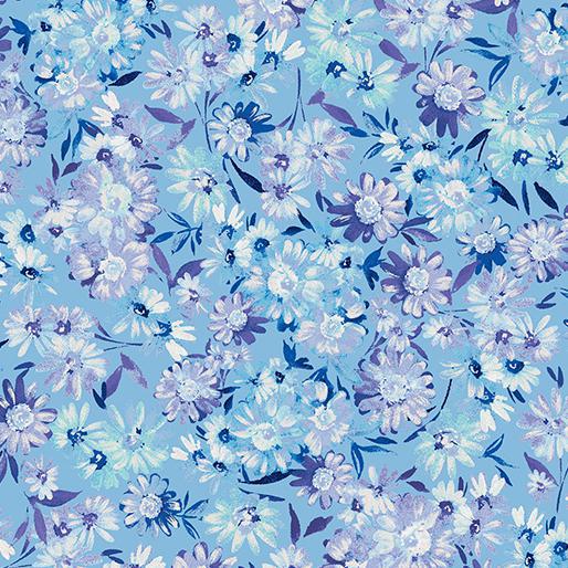 TWILIGHT MEADOW BLUE  By KANVAS STUDIO 12508P-55 - Sewjersey.com