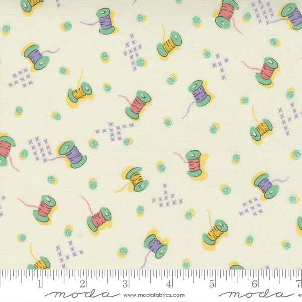 Moda 30s Playtime Eggshell PASTEL - Sewjersey.com