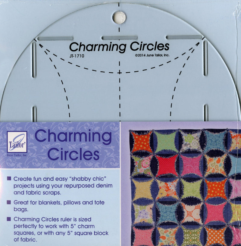 Charming Circles 5 inch Ruler - Sewjersey.com